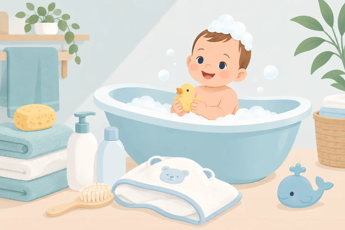 Guide hygiène accessoires bain pour bébé