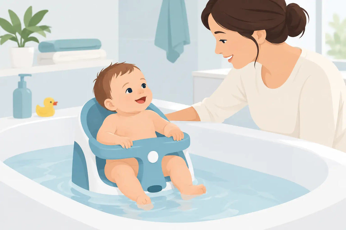Siège bain bébé : bien le choisir en sécurité