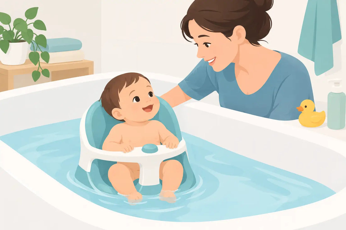 Quand utiliser un siège de bain pour bébé ?