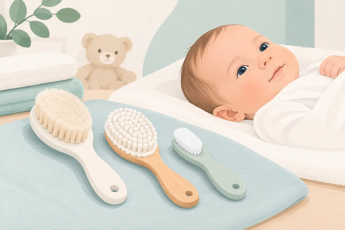 Quelle brosse bébé choisir dès la naissance ?