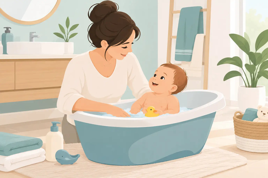 Quelle baignoire bébé pour des bains sereins ?