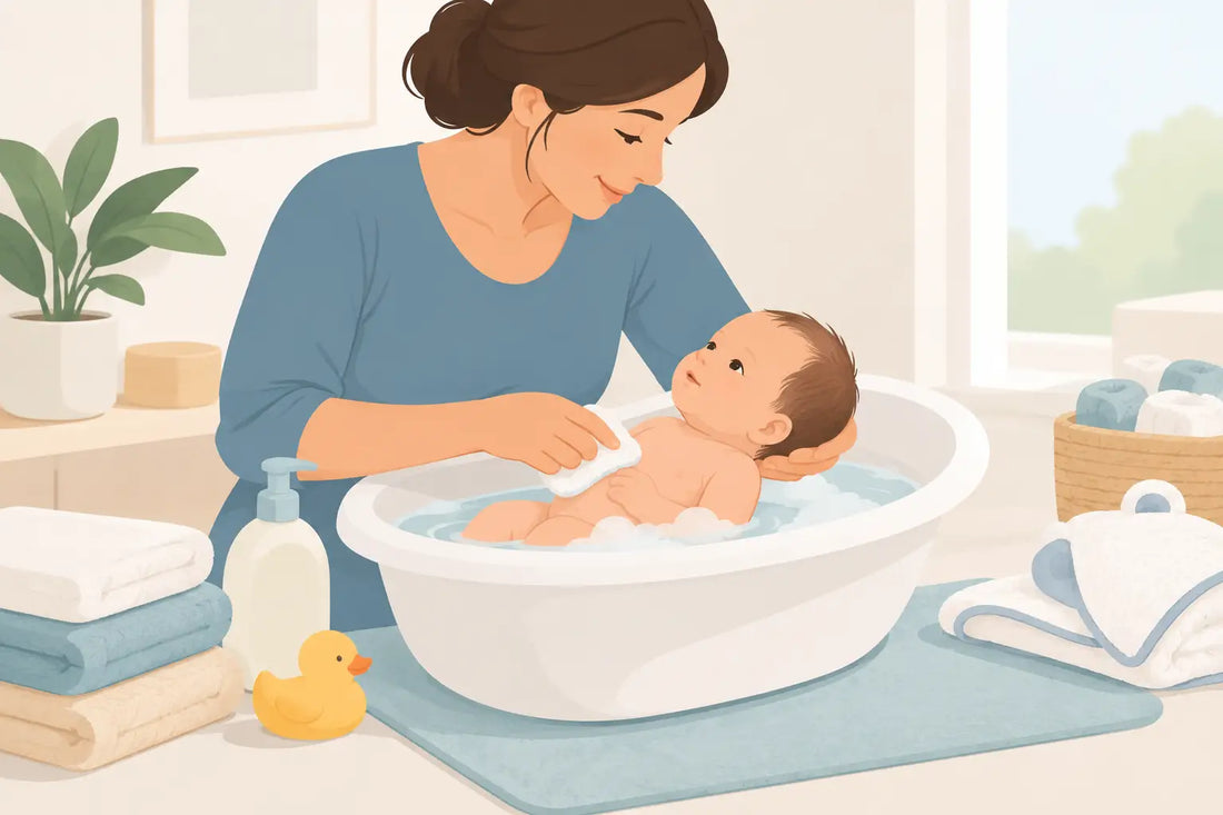 Comment préparer le bain d’un nouveau-né ?