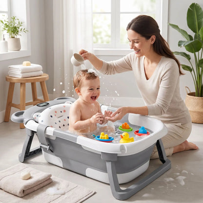 Baignoire pliable bébé | Ergonomique Antidérapante