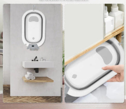 Baignoire bebe. Baignoire qui se range facilement.