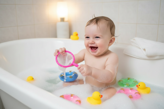 Jouet pour le bain bebe