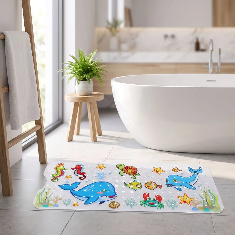 Tapis de bain bebe. Un support parfait qui maintent bebe lors du  bain