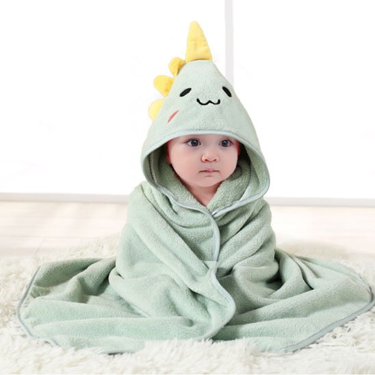 Cape de bain bébé 