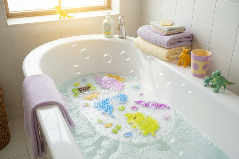 Tapis de bain bébé. Tapis pour bain bébé